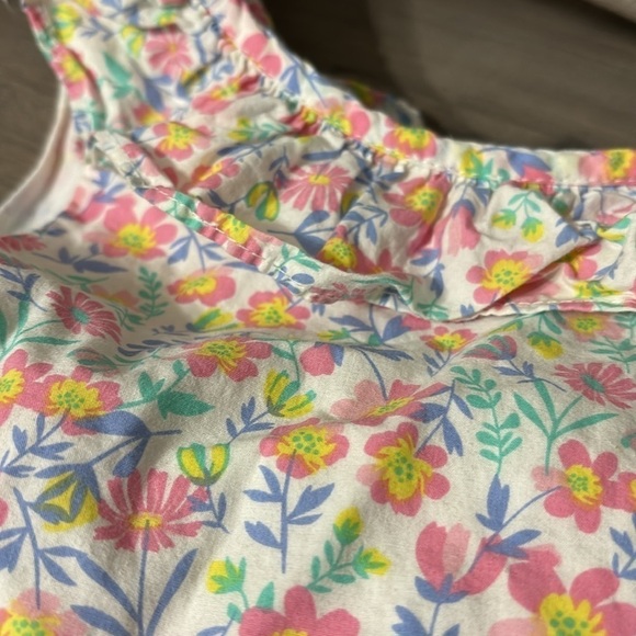 EUC TOMMY BAHAMA FLORAL TIRED 4T LINED SUNDRESS WITH RUFFLES - Picture 8 of 8
